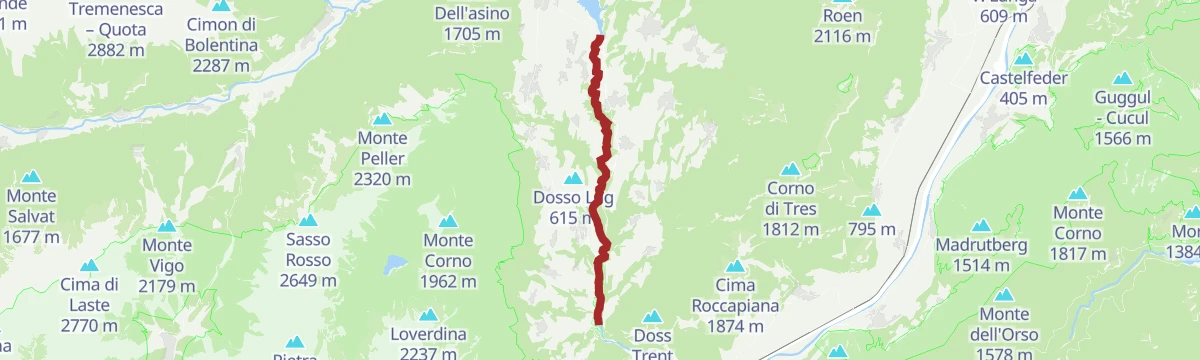 Route map: Torrente Noce H